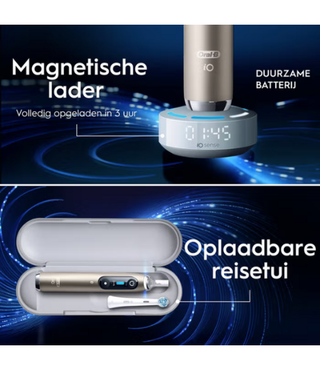 Oral-B iO 10 Lunar Gold Special Edition Elektrische Tandenborstel