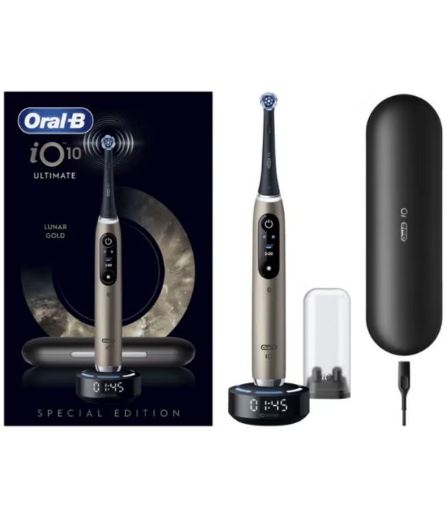 Oral-B iO 10 Lunar Gold Special Edition Elektrische Tandenborstel