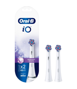 Oral-B Oral-B iO Radiant White opzetborstels - 2 stuks