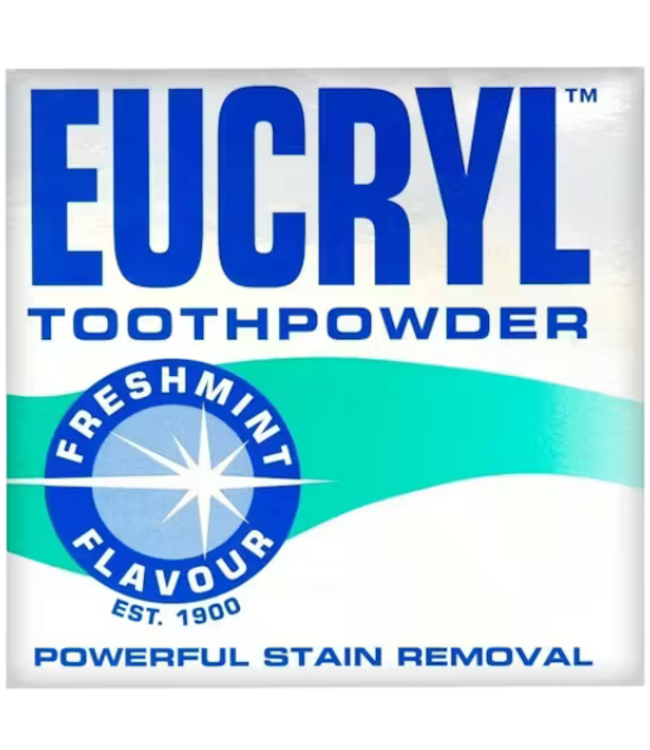 Eucryl Tandpoeder - Fresh Mint - 50 gram