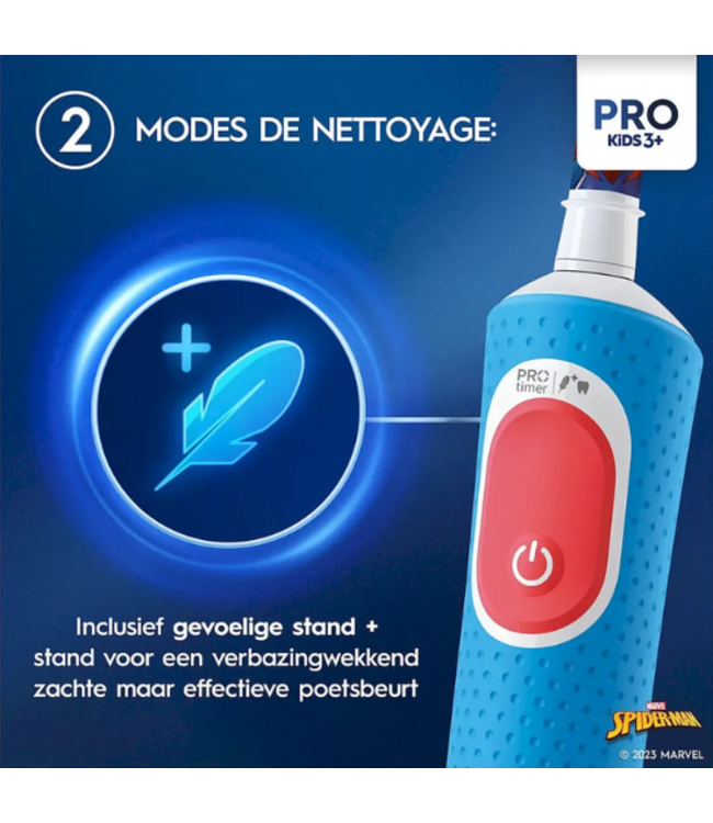 Oral-B Vitality Pro Kids 3+ Spider-Man Elektrische Tandenborstel