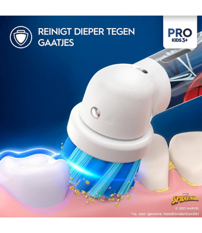 Oral-B Vitality Pro Kids 3+ Spider-Man Elektrische Tandenborstel