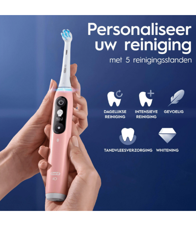 Oral-B iO Series 6S Pink Elektrische Tandenborstel