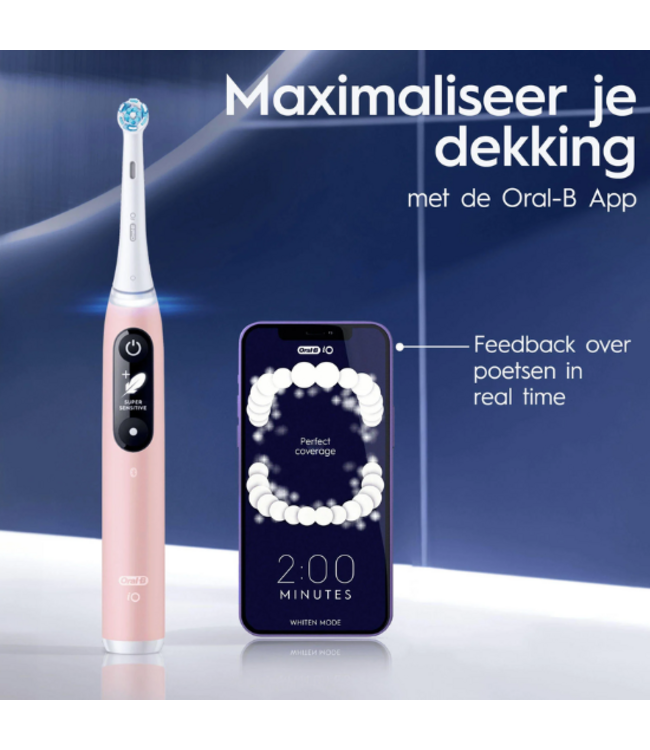 Oral-B iO Series 6S Pink Elektrische Tandenborstel