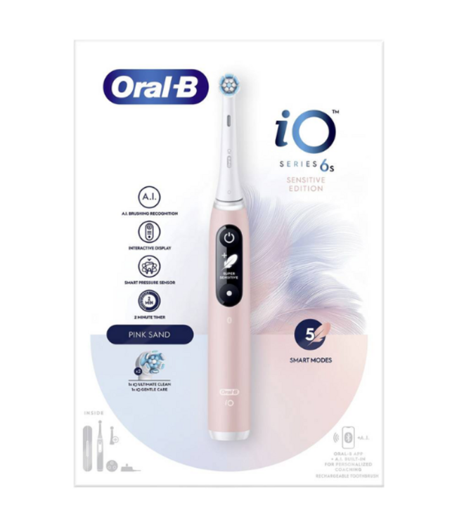 Oral-B iO Series 6S Pink Elektrische Tandenborstel