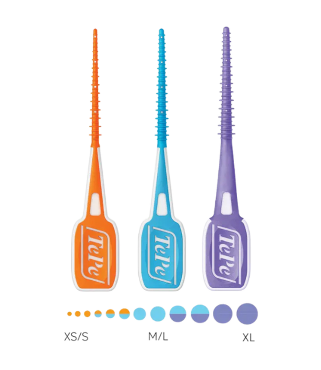 TePe EasyPick M/L Blauw - 60 stuks