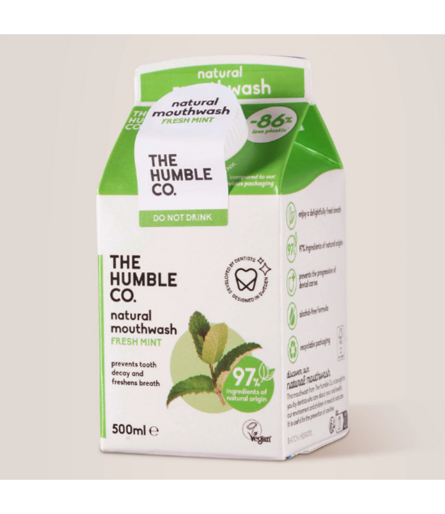 The Humble Co. Mondwater Fresh Mint 500 ml