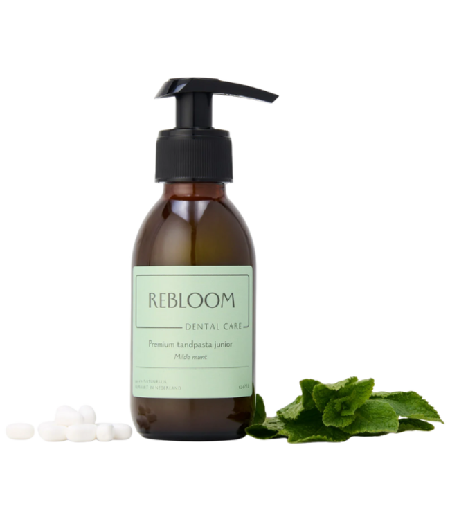 Rebloom Premium Tandpasta Junior Milde Munt 120 ml