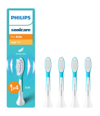Philips Philips Sonicare For Kids 7+ Soft opzetborstels HX6044/90 - 4 stuks