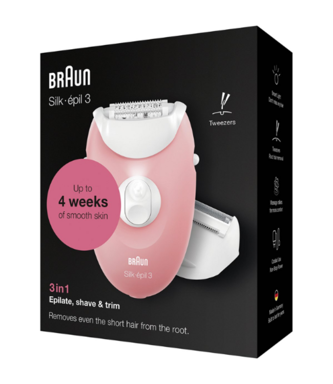 Braun Silk-épil 3 3-277 3-in-1 Epilator