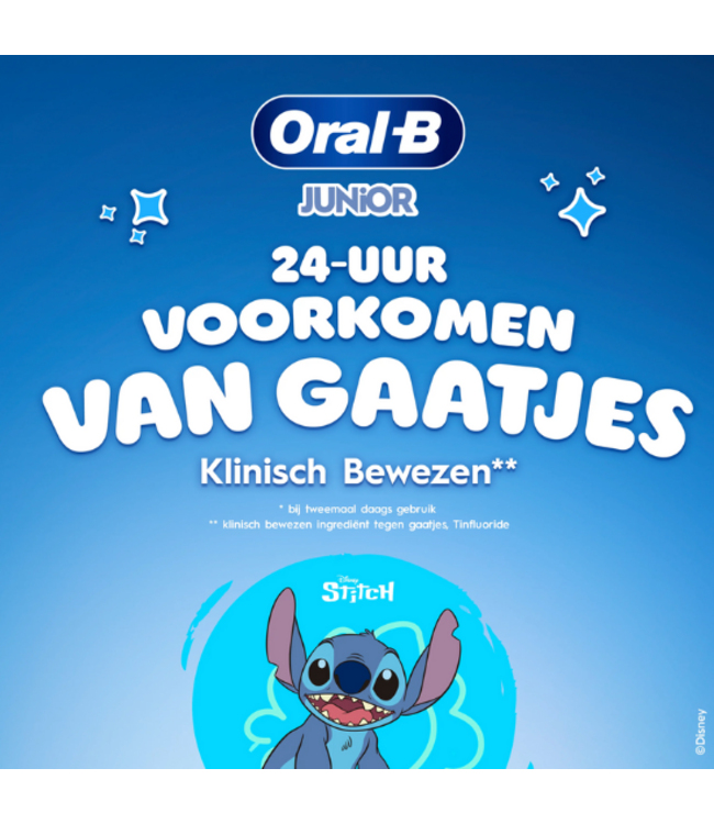 Oral-B Junior 6+ Stitch Tandpasta Milde Smaak - 75 ml