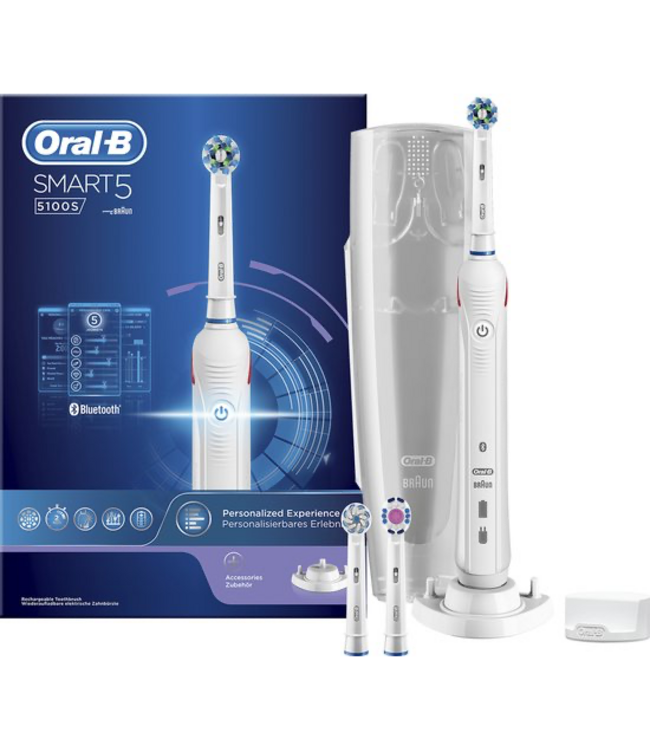 Oral-B Smart 5 5100S White Elektrische Tandenborstel