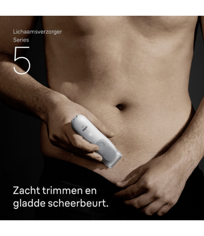 Braun Series 5 BG5500 Bodygroomer - Het Hele Lichaam - Grijs