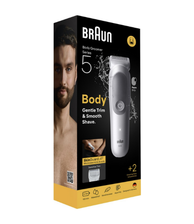 Braun Series 5 BG5500 Bodygroomer - Het Hele Lichaam - Grijs
