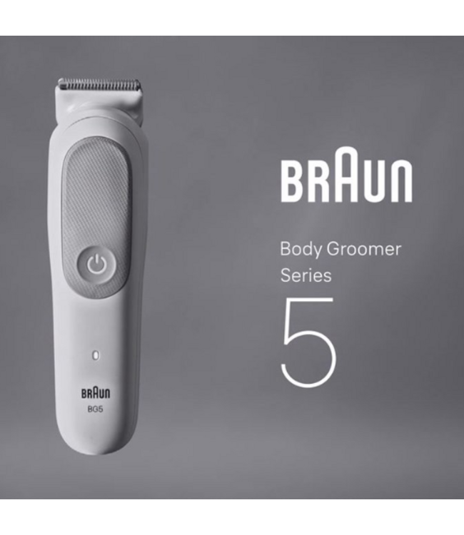 Braun Series 5 BG5500 Bodygroomer - Het Hele Lichaam - Grijs