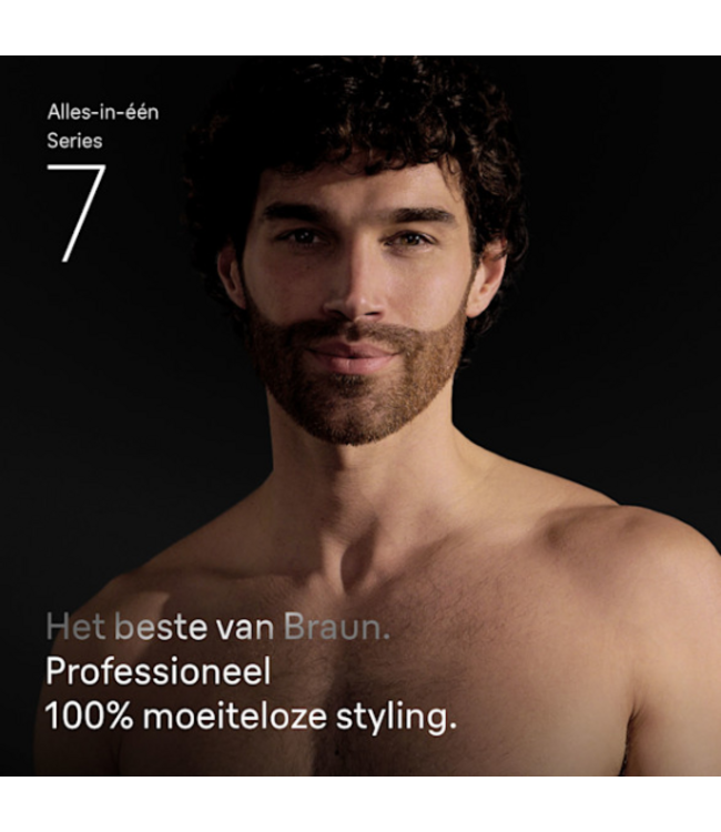Braun Series 7 All-in-One AIO7540 11-in-1 Multi-Trimmer - Blauw
