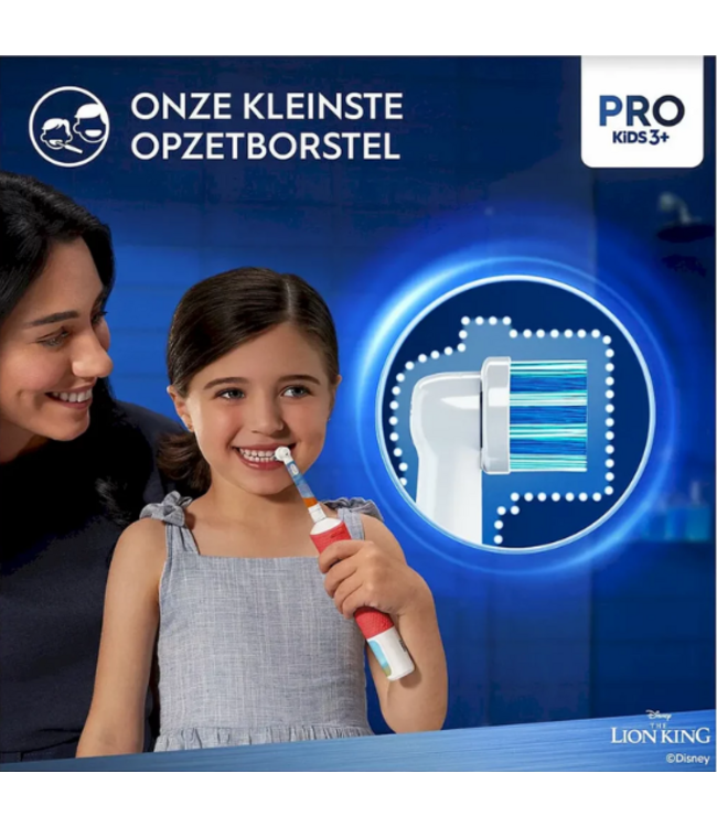 Oral-B Pro Kids 3+ Lion King Elektrische Tandenborstel