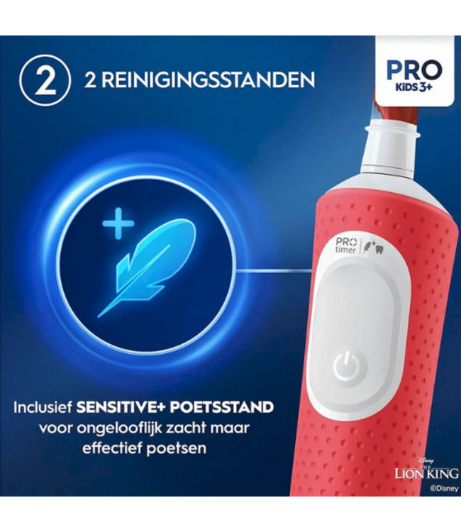 Oral-B Pro Kids 3+ Lion King Elektrische Tandenborstel