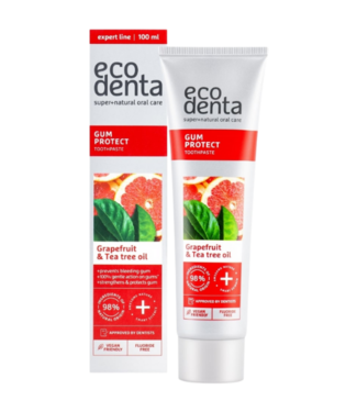EcoDenta Ecodenta Gum Protect Tandpasta - met Grapefruit & Tea Tree Oil - 100 ml