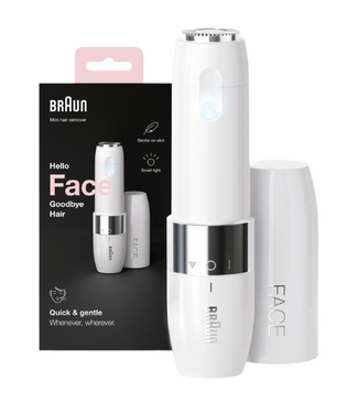 Braun Braun Face Mini Gezichtsonthaarder FS1000 met Smartlight - Wit