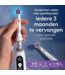 Oral-B iO Radiant White opzetborstels - Wit - 4 stuks