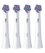Oral-B iO Radiant White opzetborstels - Wit - 4 stuks