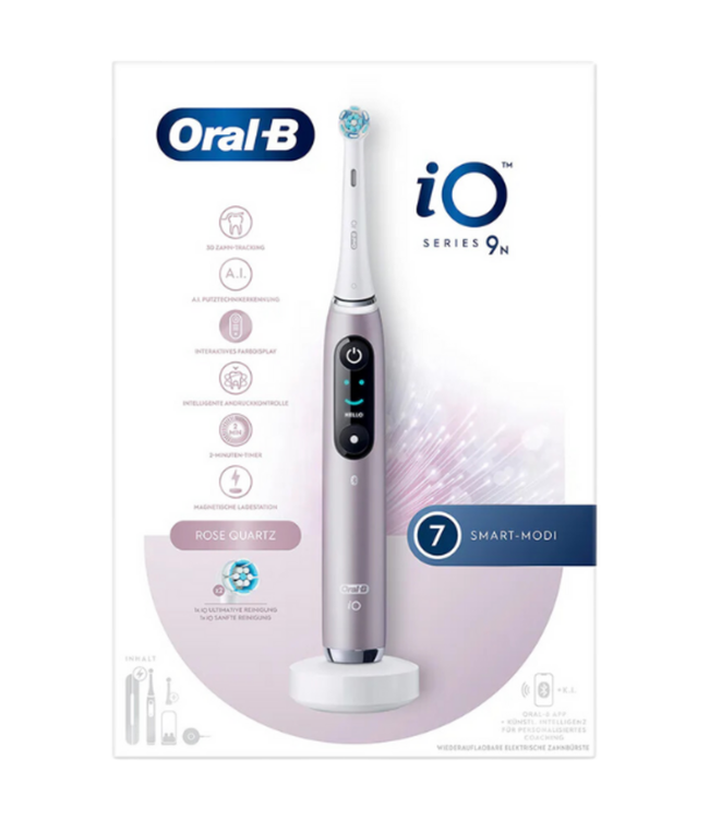 Oral-B iO Series 9N Rose Quartz + 1 extra opzetborstel
