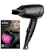 Braun Satin Hair 1 Reisföhn Inklapbaar - HD130 Style & Go - Zwart