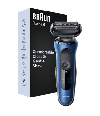 Braun Braun Series 6 61-B1000S Scheerapparaat Wet & Dry - Blauw