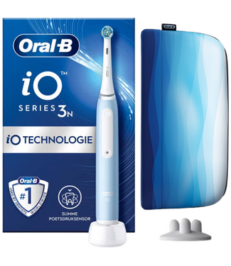 Oral-B Oral-B iO Series 3 Blue Elektrische Tandenborstel + Pouch Special Edition
