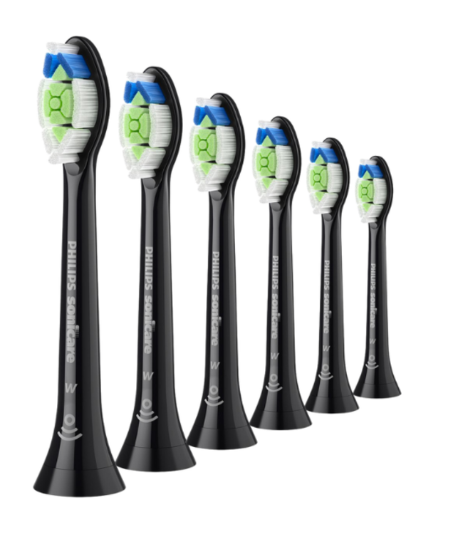 Philips Sonicare W2 Optimal White HX6066/88 - Black - 6 stuks