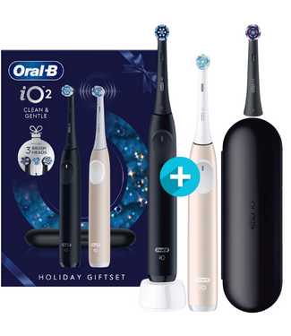 Oral-B Oral-B iO 2 Black + Extra Body Pink Holiday Giftset