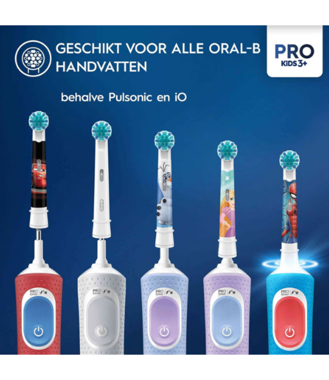 Oral-B PRO Kids 3+ Frozen 8 opzetborstels - XL verpakking