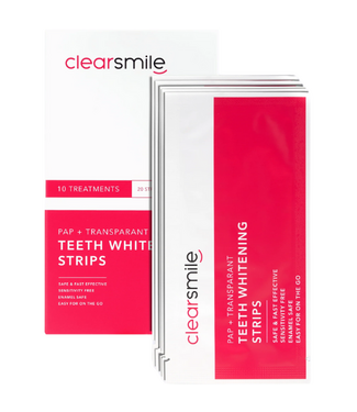 Clearsmile Clearsmile PAP+ Whitening Strips Transparant - Raspberry - 20 stuks