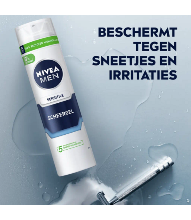Nivea Men Sensitive Scheerschuim - 200 ml