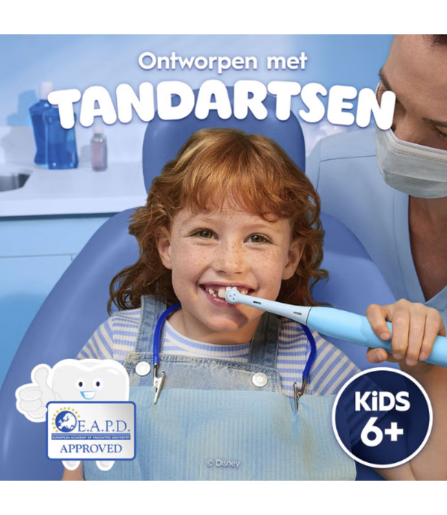 Oral-B iO Kids 6+ Stitch opzetborstels - 8 stuks