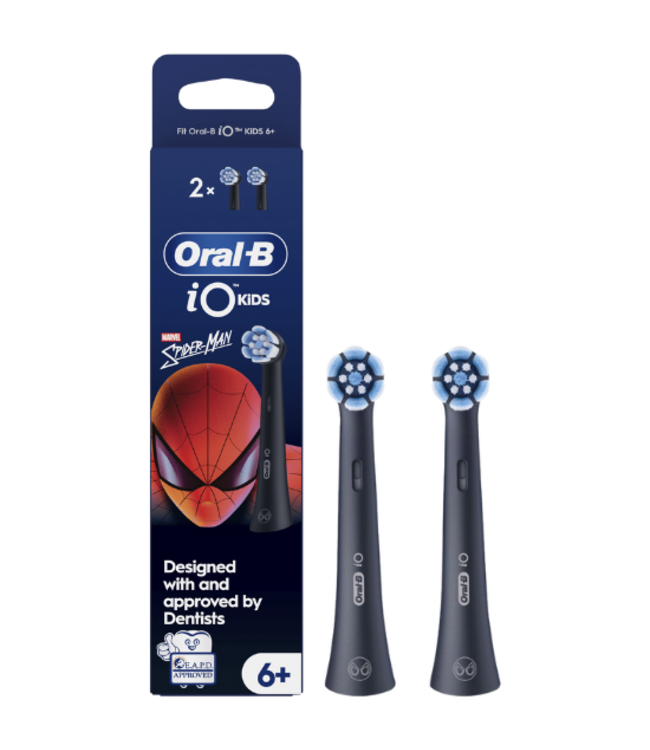 Oral-B iO Kids 6+ Spiderman opzetborstels - 2 stuks