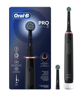 Oral-B Oral-B PRO 3 3000 Black Cross Action Elektrische Tandenborstel