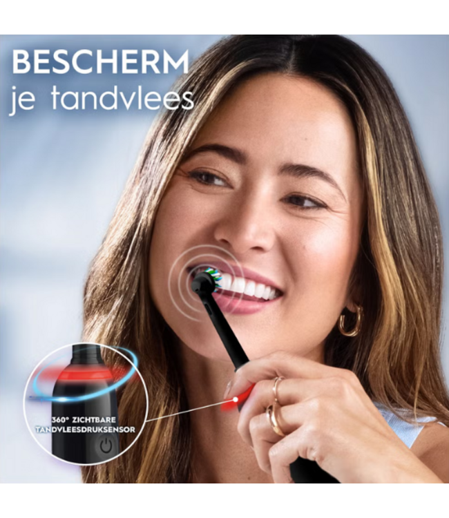 Oral-B PRO 3 3500 Black Elektrische Tandenborstel + Reisetui