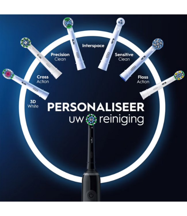 Oral-B PRO 3 3500 Black Elektrische Tandenborstel + Reisetui