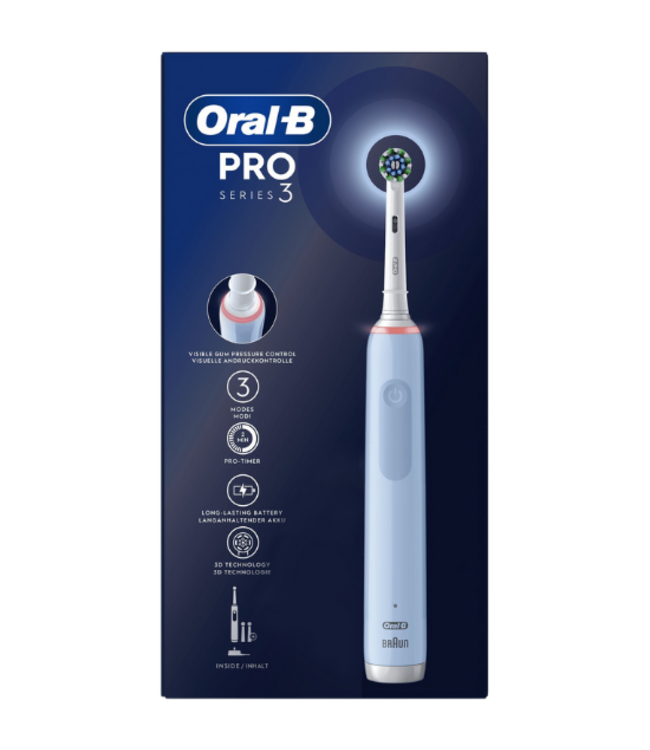 Oral-B PRO 3 3000 Blue Elektrische Tandenborstel