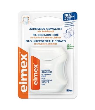Elmex  Elmex Floss Waxed 50m