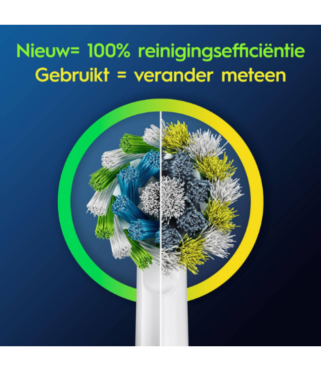 Oral-B PRO Cross Action opzetborstels - 6 stuks
