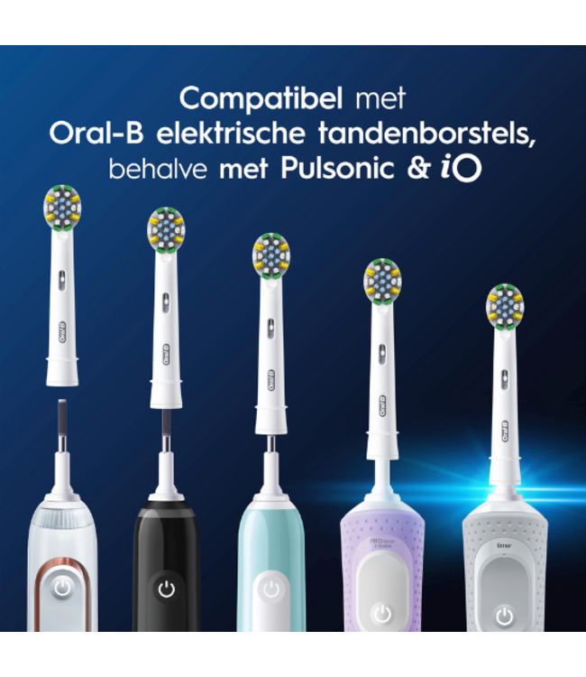 Oral-B PRO Floss Action opzetborstels - 6 stuks