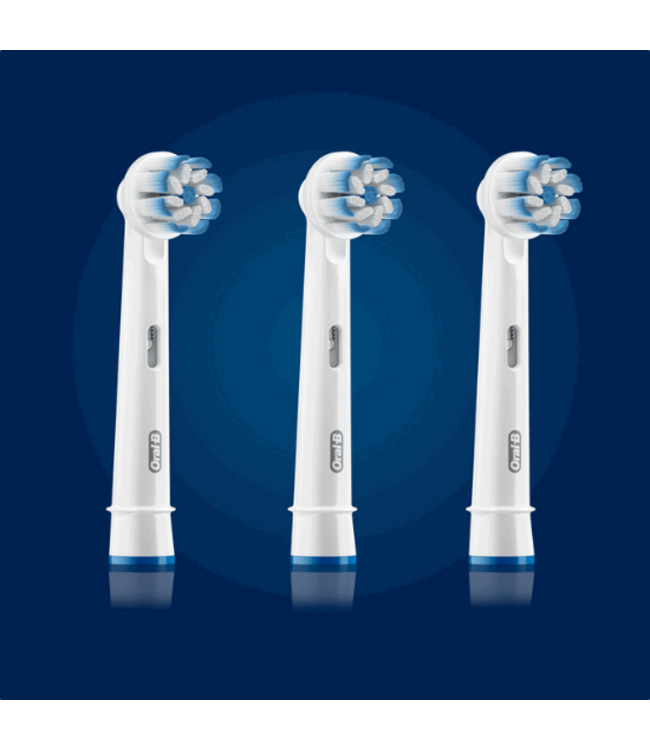 Oral-B Sensitive Clean opzetborstels - 3 stuks