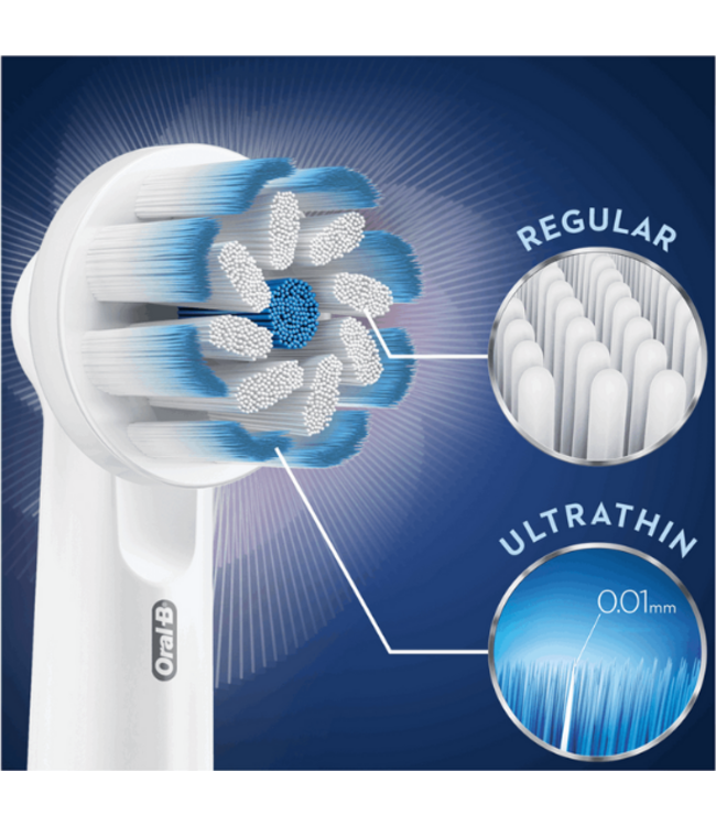 Oral-B Sensitive Clean opzetborstels - 3 stuks