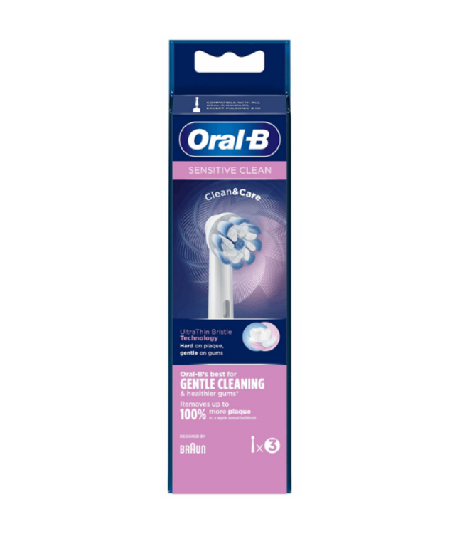 Oral-B Sensitive Clean opzetborstels - 3 stuks