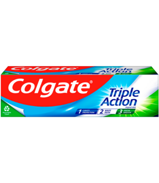 Colgate  Colgate Triple Action Original Mint Tandpasta - 100 ml
