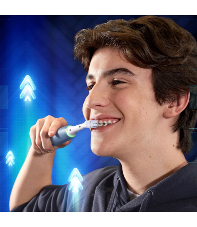 Tweedekansje -  Oral-B iO Series 4 My Way Blue - speciaal voor tieners