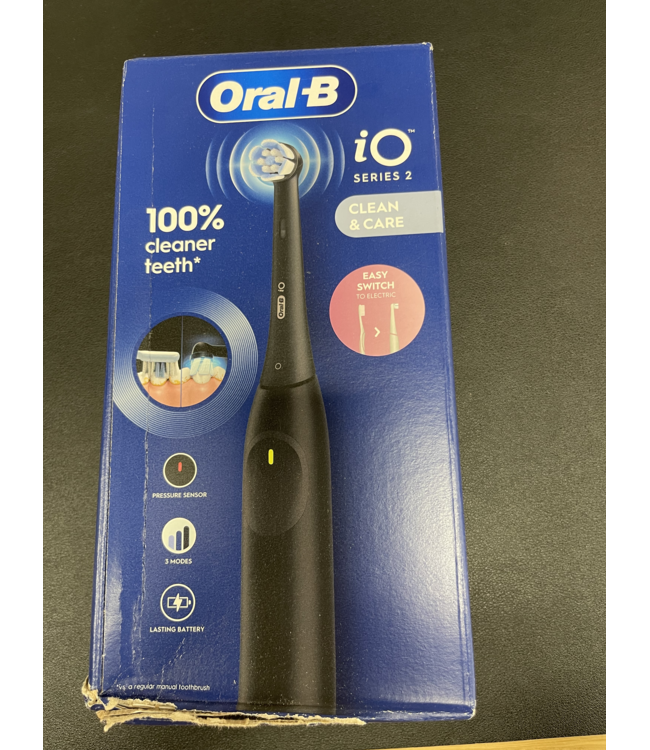 Tweedekansje - Oral-B iO Series 2 Night Black Elektrische Tandenborstel